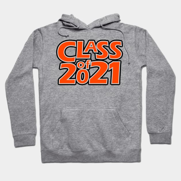 Grad Class of 2021 Hoodie by gkillerb